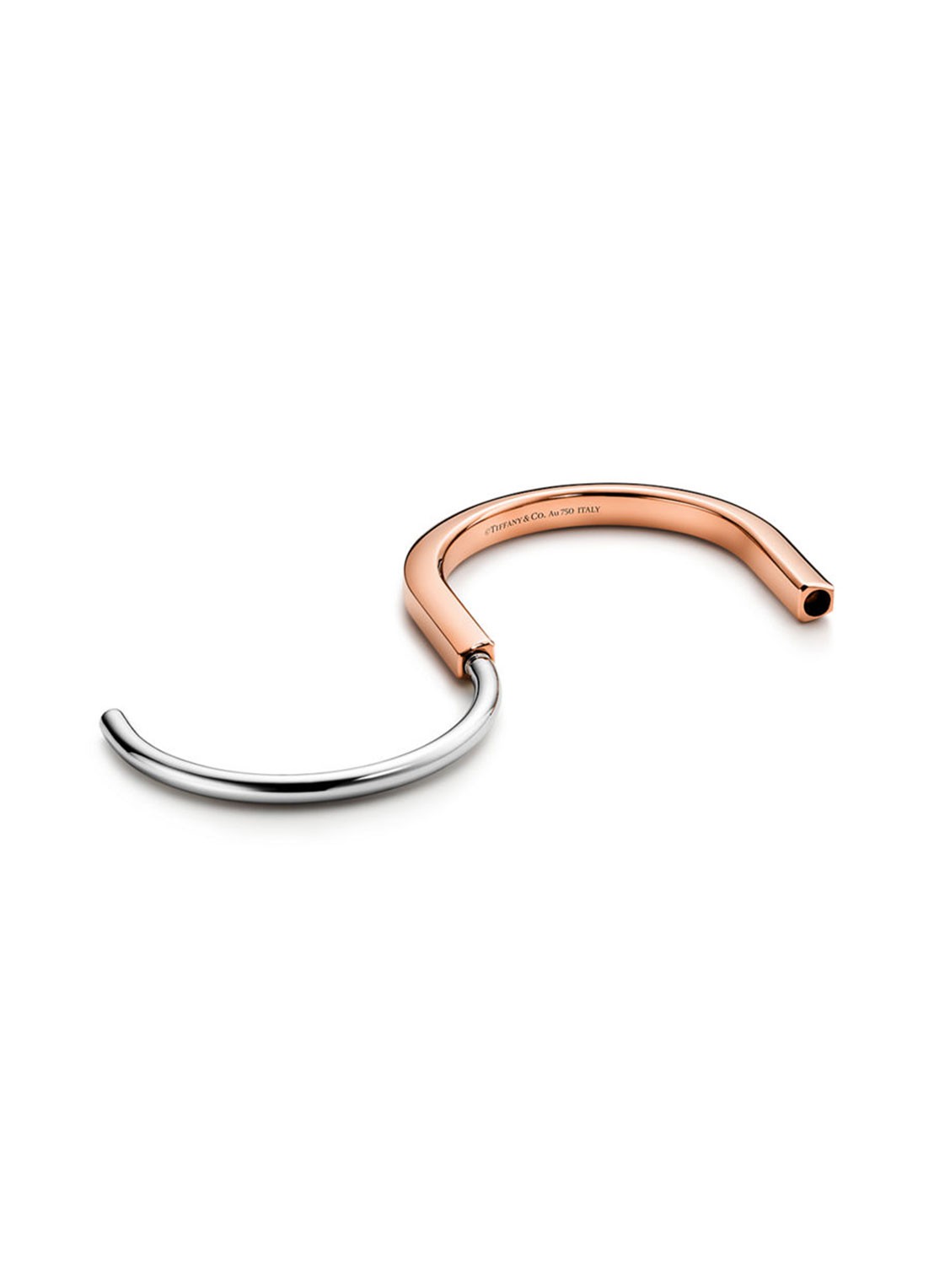 Tiffany & Co. Tiffany Lock bangle van 18 karaat rosé- en witgoud 78990 - detail 4 undefined