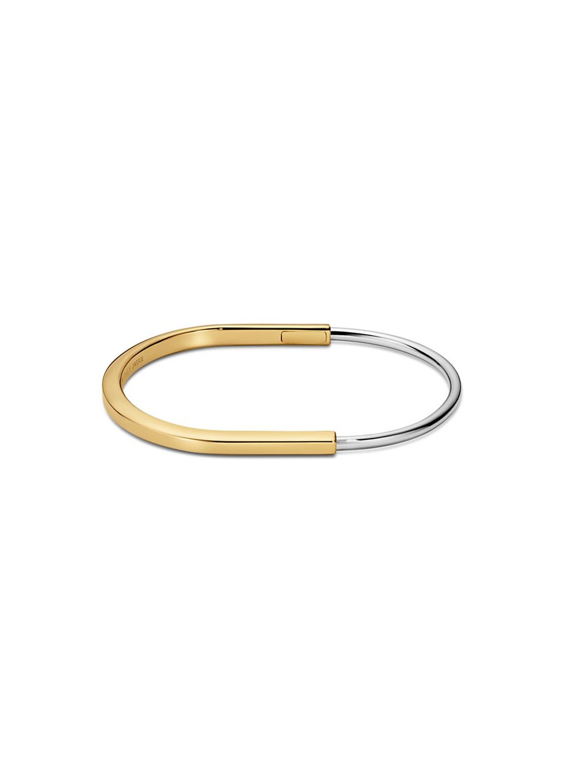 Tiffany & Co. Tiffany Lock bangle van 18 karaat wit- en geelgoud 82984 - voorkant 7 undefined