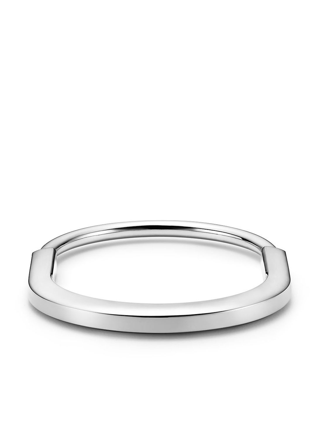 Tiffany & Co. Tiffany Lock bangle van 18 karaat witgoud met diamant 57708 - detail 5 undefined