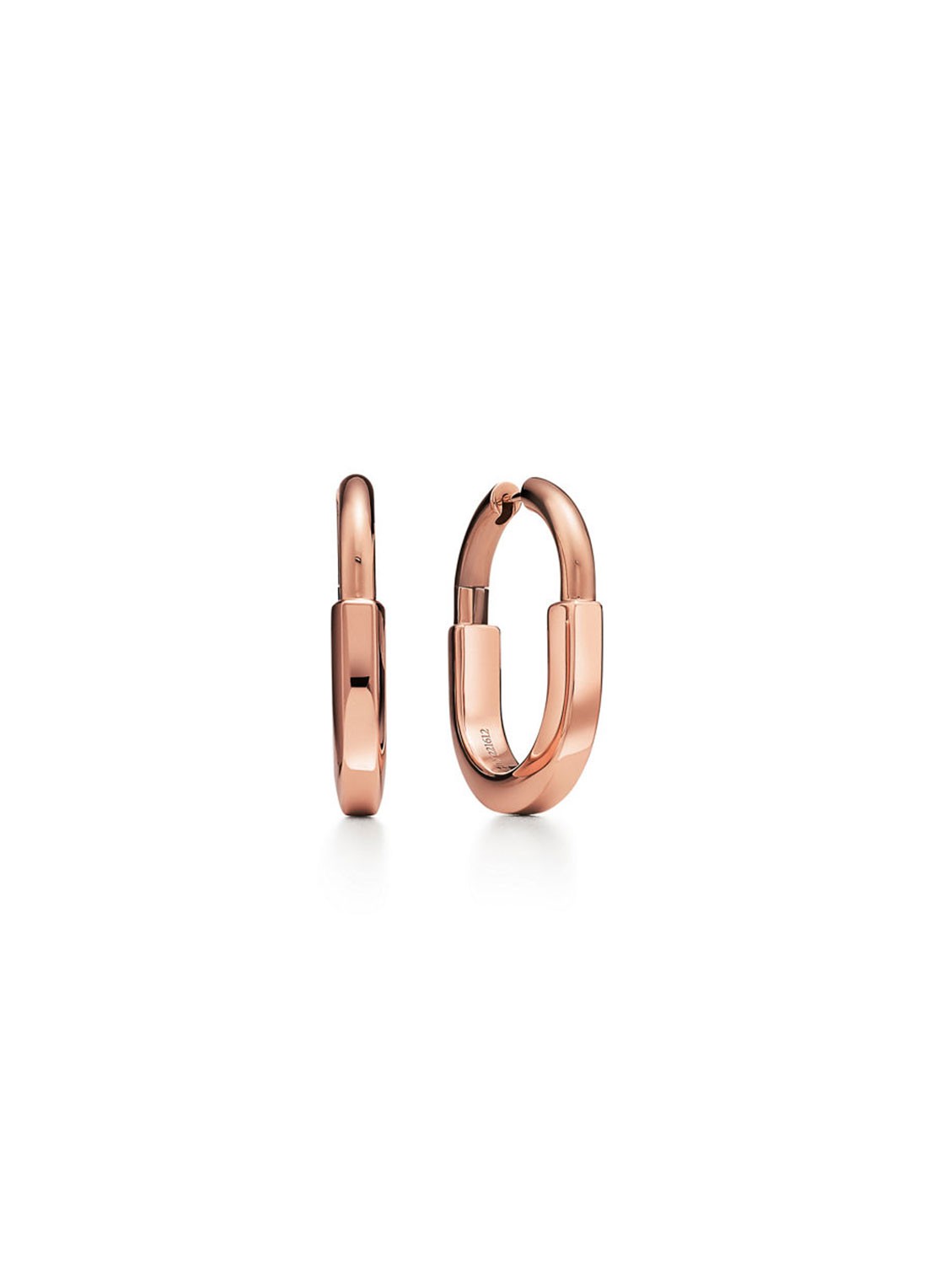 Tiffany & Co. Tiffany Lock oorringen van 18 karaat roségoud, Medium 77297 - voorkant 4 undefined