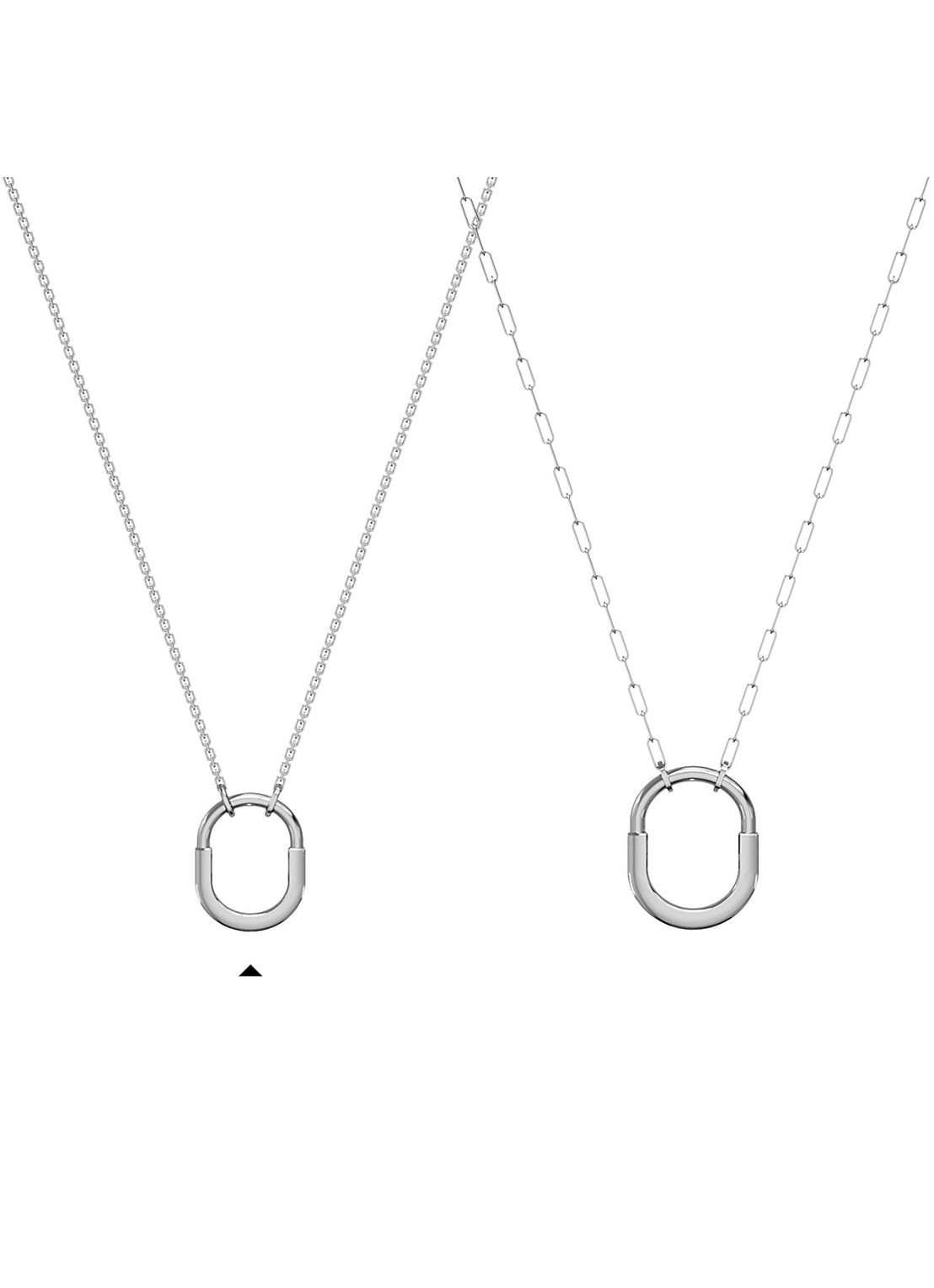 Tiffany & Co. Tiffany Lock Small ketting van 18 karaat witgoud 82997 - detail 6 undefined