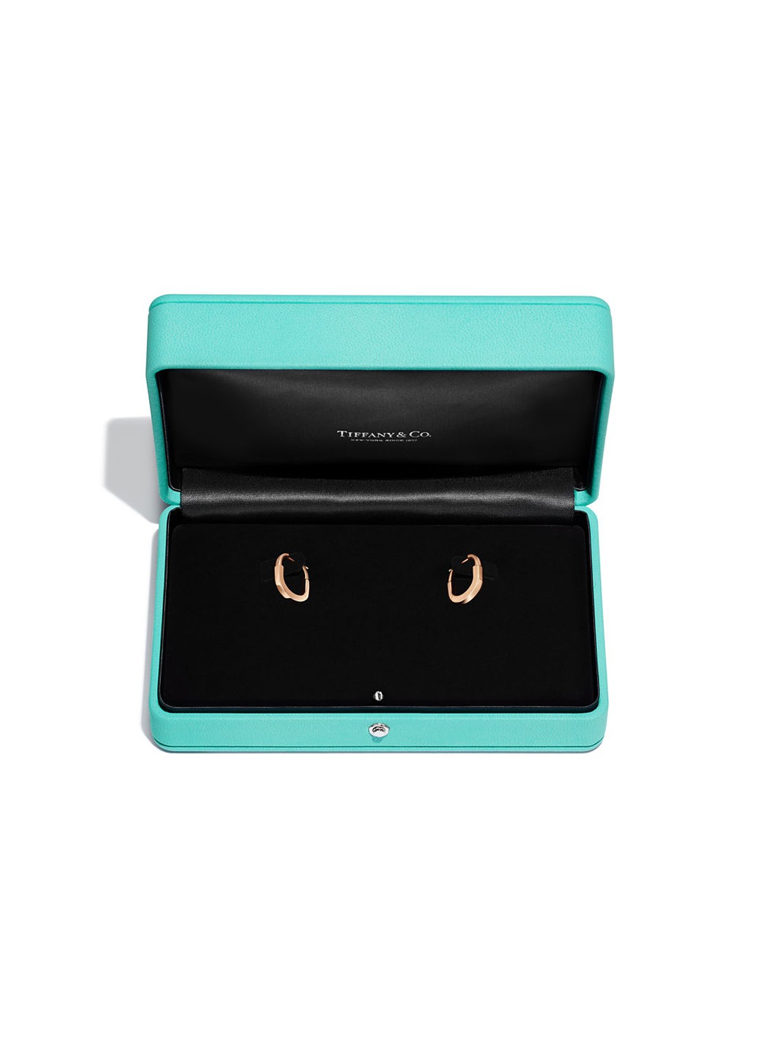 Tiffany & Co. Tiffany Lock Small oorringen van 18 karaat roségoud met diamant 83004 - detail 5 undefined