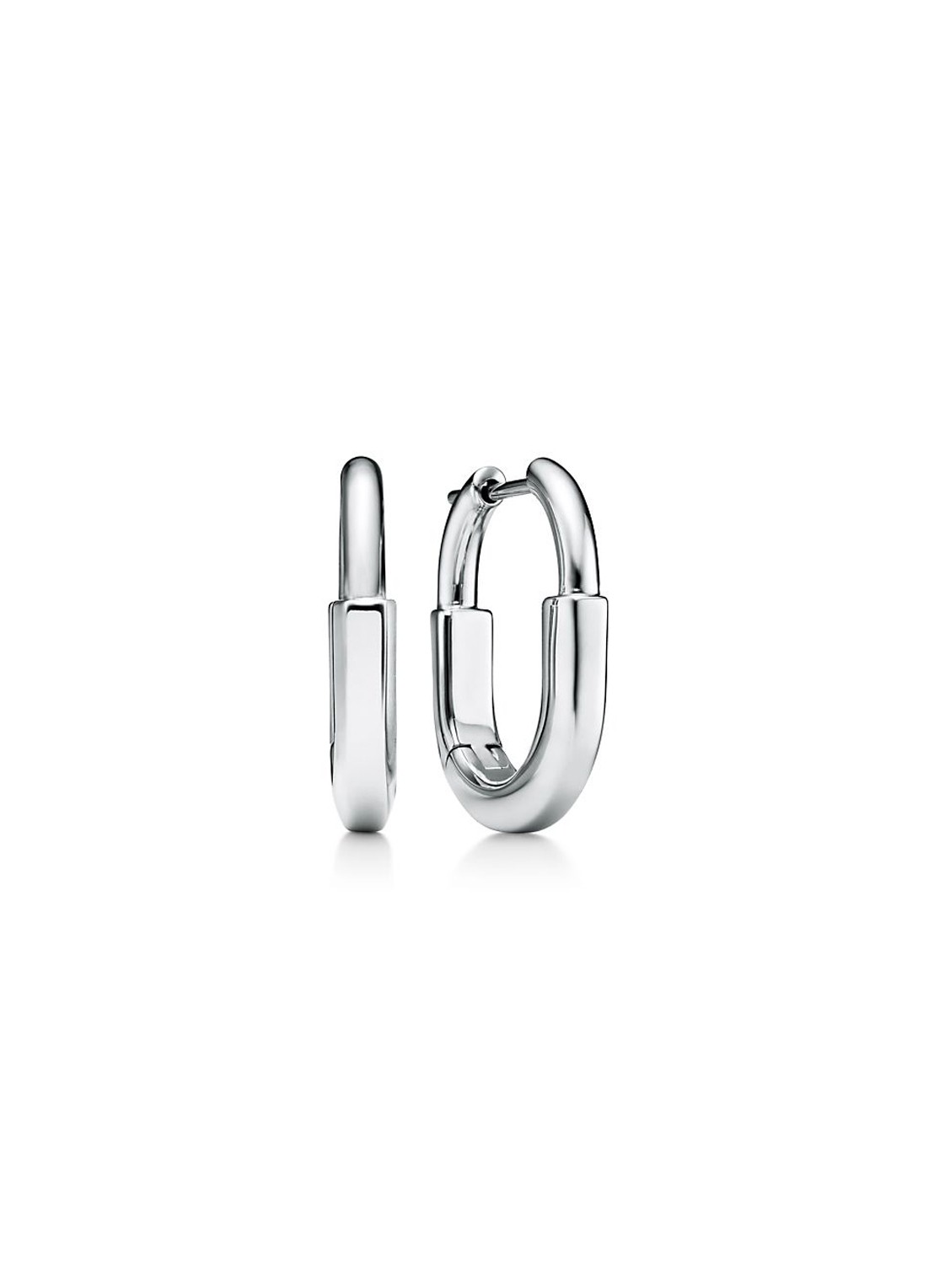Tiffany & Co. Tiffany Lock Small oorringen van 18 karaat witgoud 83009 - voorkant undefined