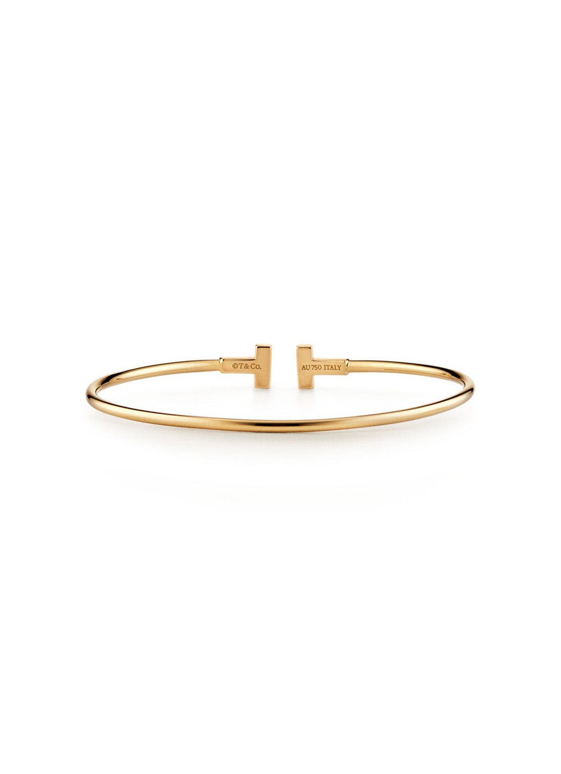 Tiffany & Co. Tiffany T Narrow Wire bangle van 18 karaat geelgoud 69752 - detail 2 undefined