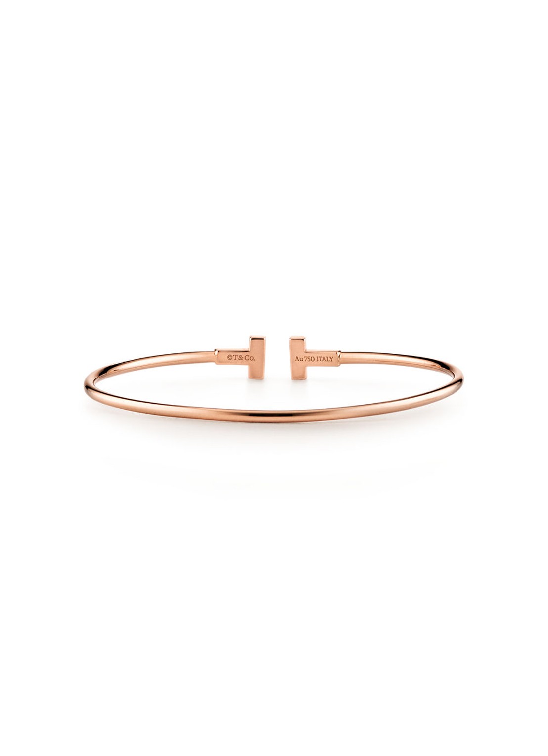 Tiffany & Co. Tiffany T Narrow Wire bangle van 18 karaat roségoud 69754 - detail 3 undefined
