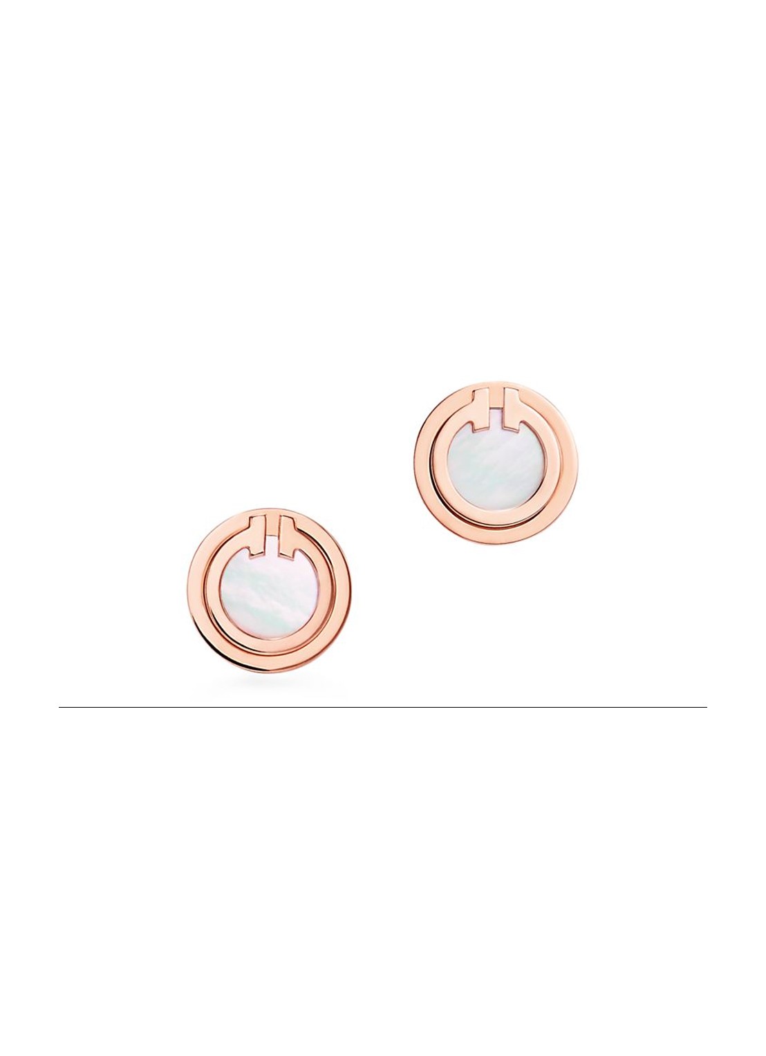 Tiffany & Co. Tiffany T oorknopjes van 18 karaat roségoud 57953 - voorkant 3 undefined
