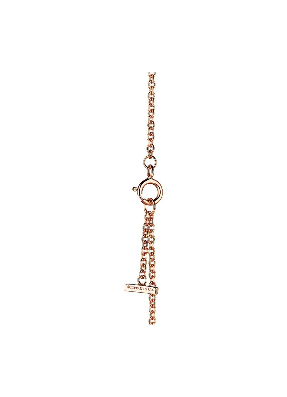 Tiffany & Co. Tiffany T Smile armband van 18 karaat roségoud met diamant  45082 - voorkant 3 undefined