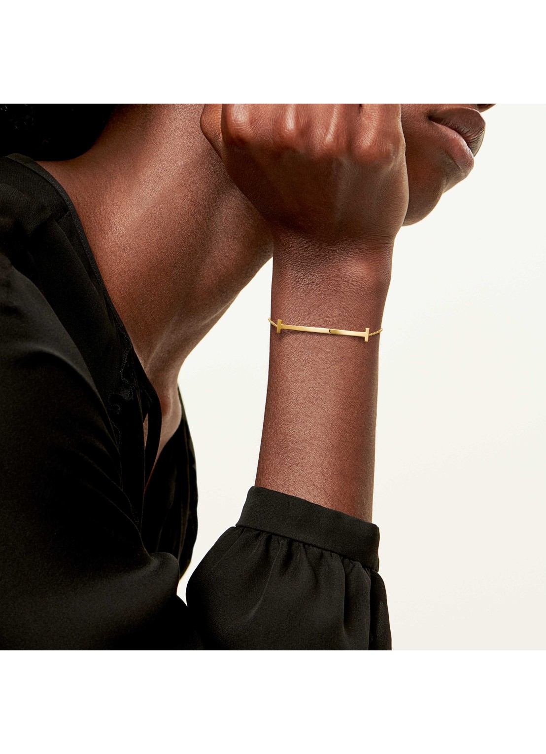 Tiffany & Co. Tiffany T Smile Medium armband van 18 karaat geelgoud 85437 - achterkant 5 undefined