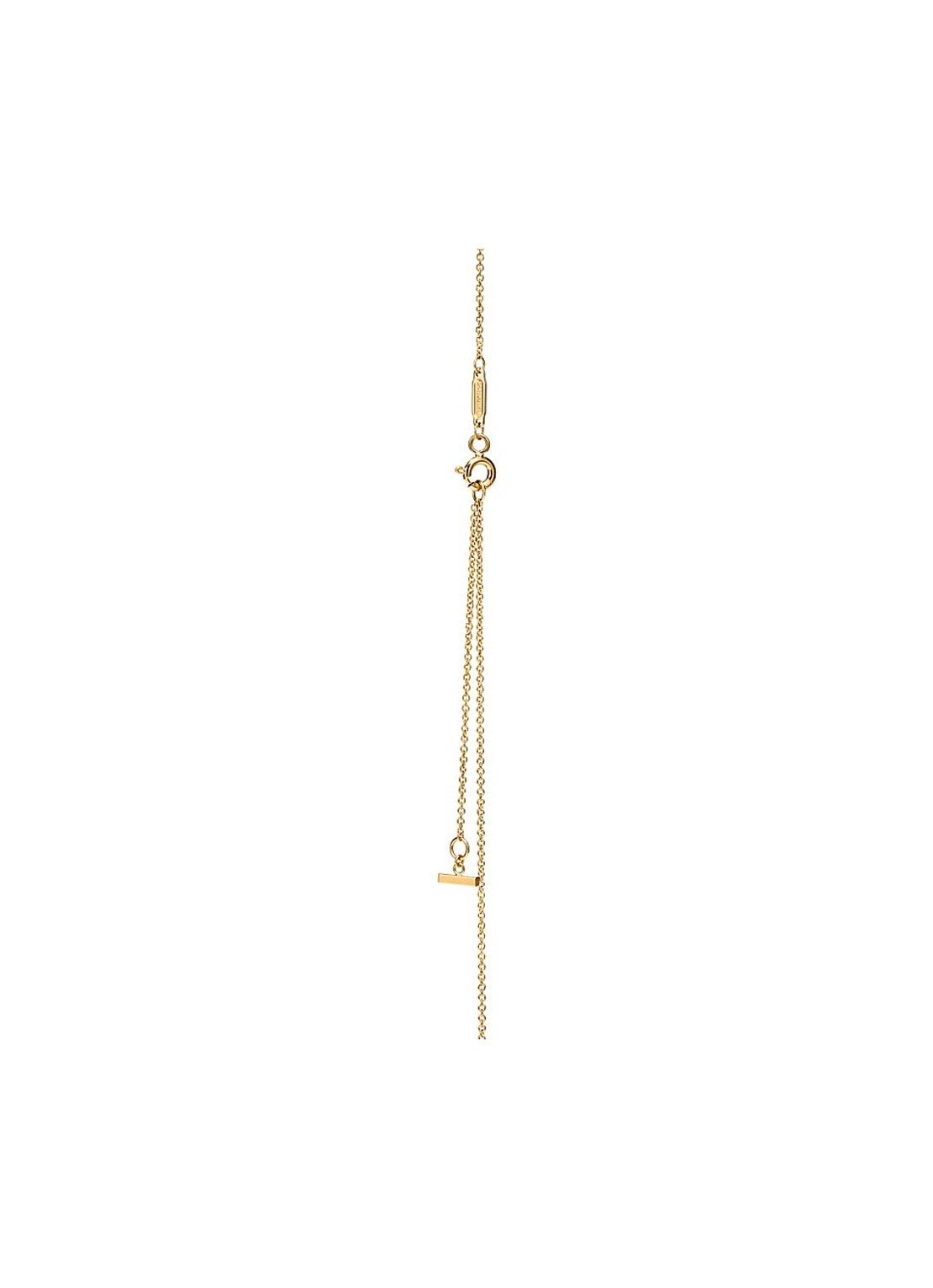 Tiffany & Co. Tiffany T Smile Small ketting van 18 karaat geelgoud met diamant 84611 - detail 5 undefined