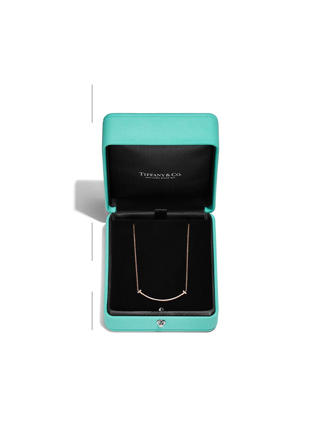 Tiffany & Co. Tiffany T Smile Small ketting van 18 karaat roségoud met diamant 84610 - detail 6 undefined