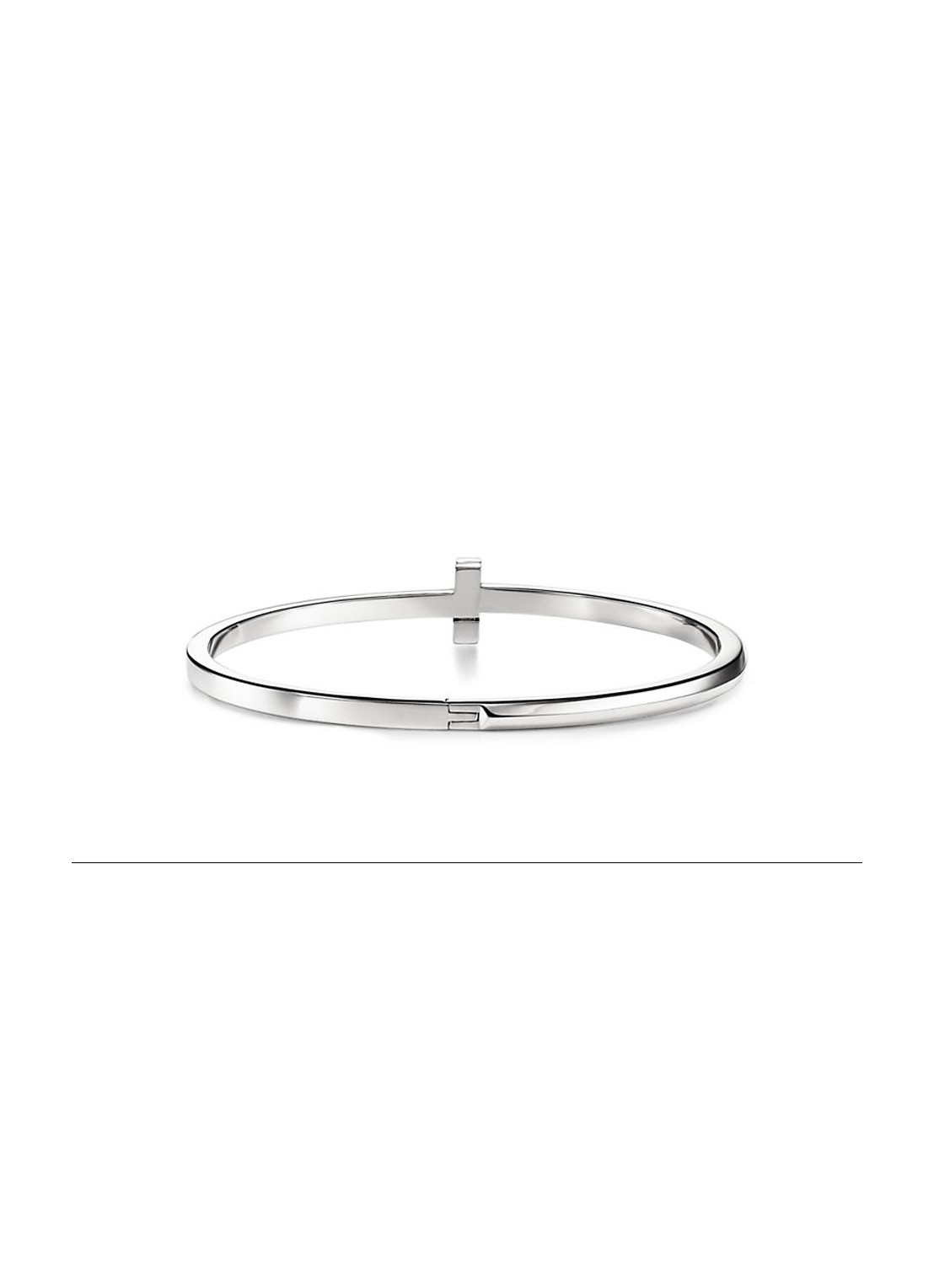 Tiffany & Co. Tiffany T T1 bangle van 18 karaat witgoud 3561 - detail 4 undefined