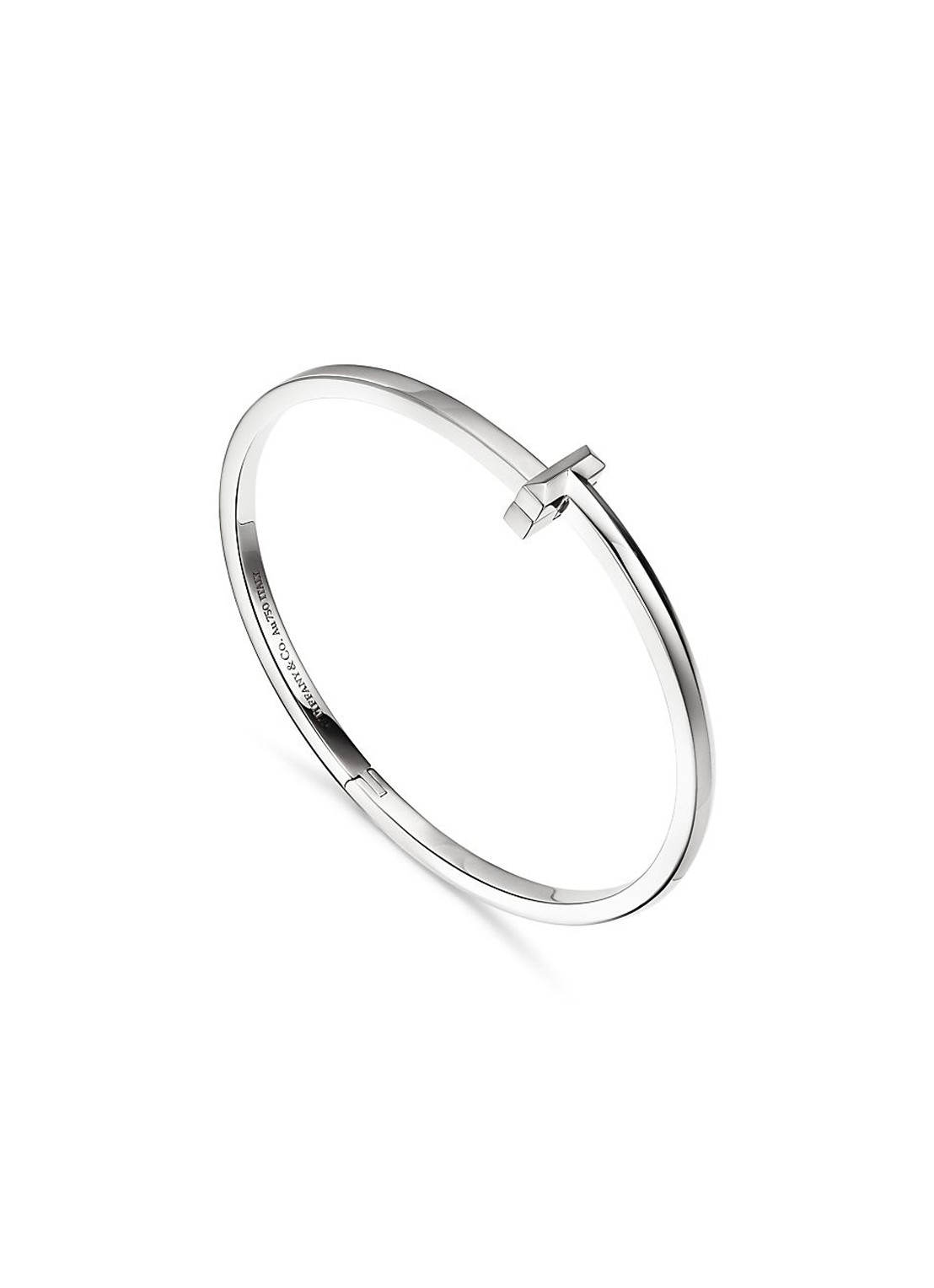 Tiffany & Co. Tiffany T T1 bangle van 18 karaat witgoud 3561 - voorkant 7 undefined