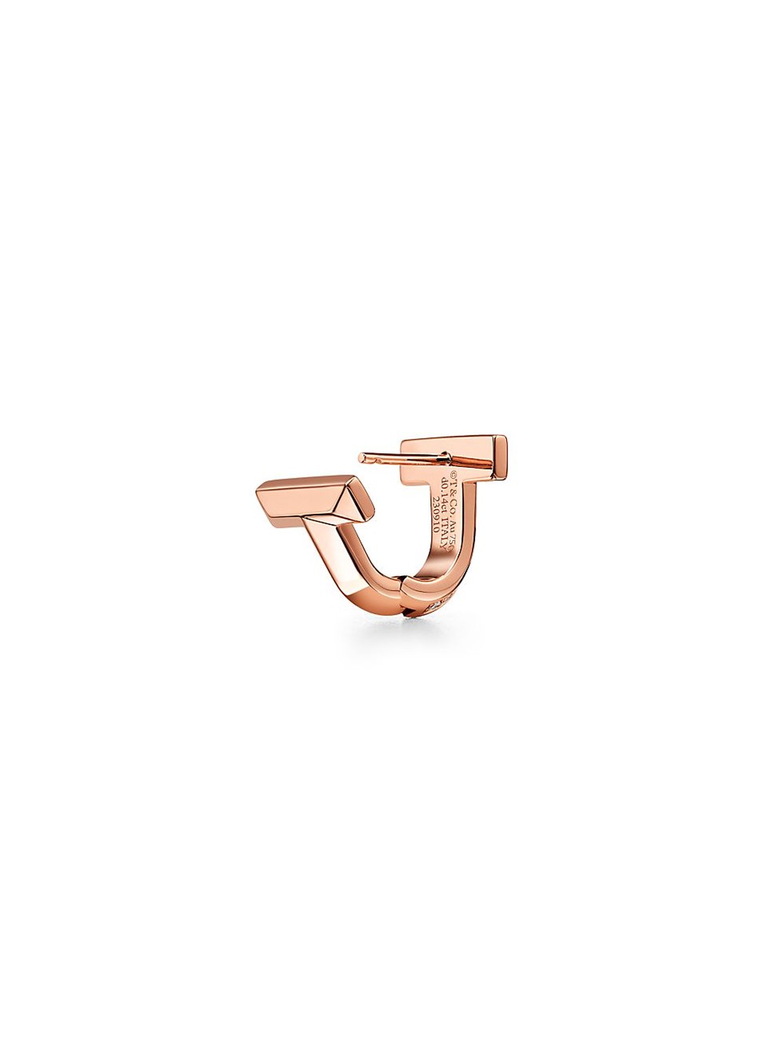 Tiffany & Co. Tiffany T T1 oorringen van 18 karaat roségoud met diamant 81783 - detail 2 undefined