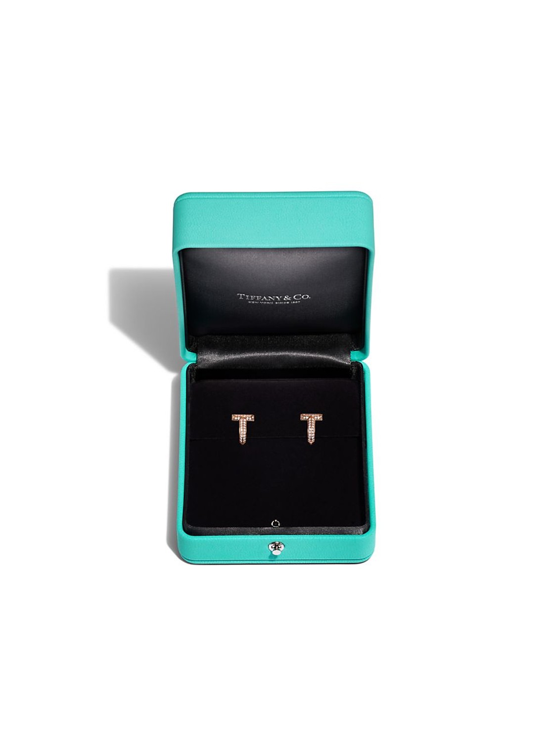 Tiffany & Co. Tiffany T T1 oorringen van 18 karaat roségoud met diamant 81783 - detail 3 undefined