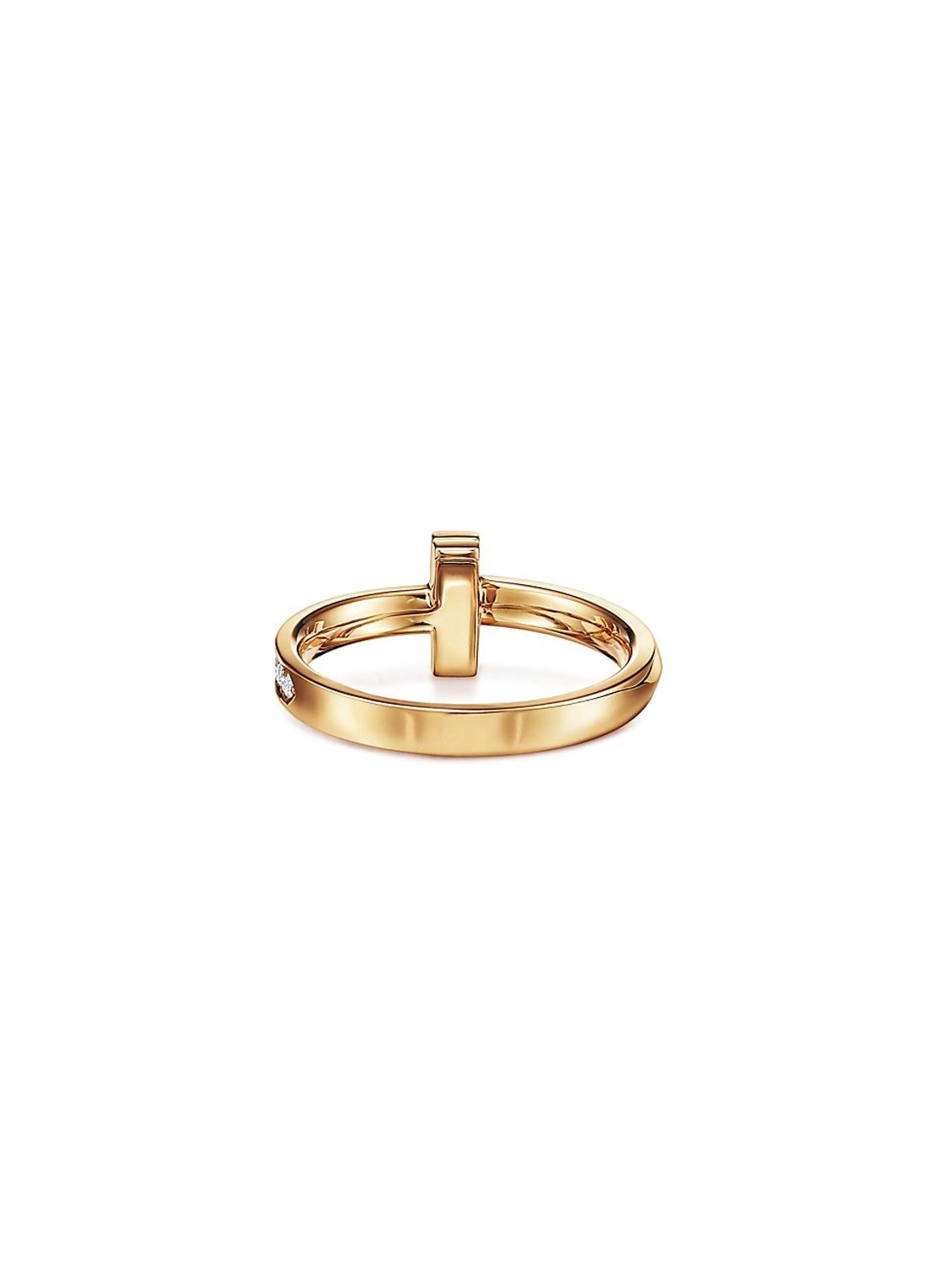 Tiffany & Co. Tiffany T T1 ring van 18 karaat geelgoud met diamant 67939 - detail 2 undefined