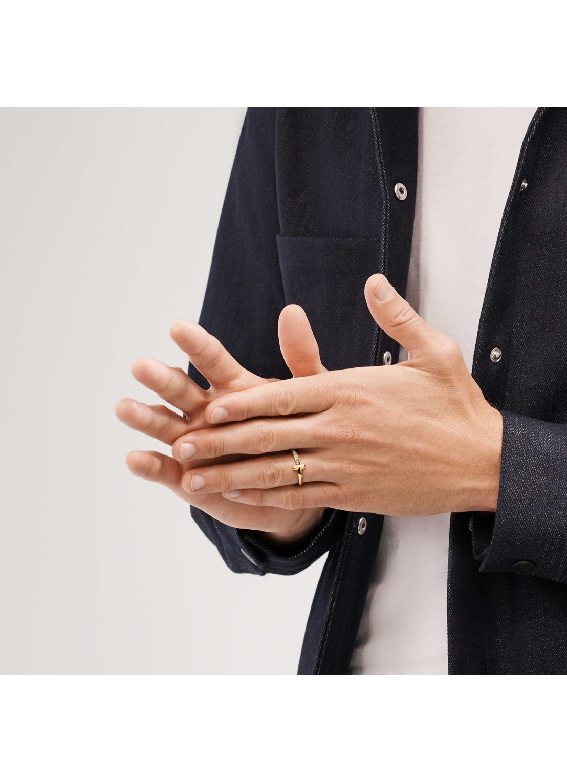 Tiffany & Co. Tiffany T T1 ring van 18 karaat geelgoud met diamant 67939 - detail 3 undefined