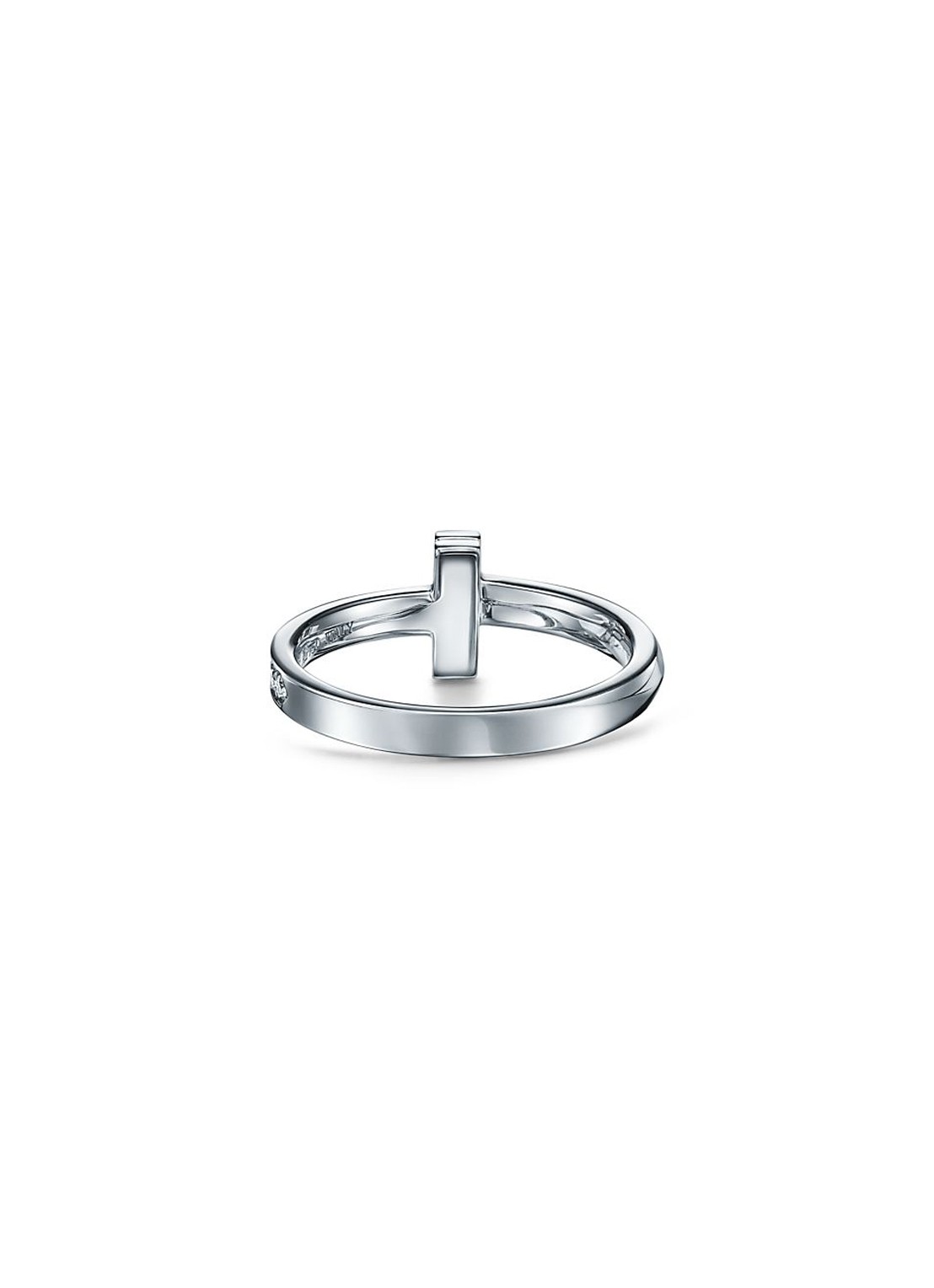 Tiffany & Co. Tiffany T T1 ring van 18 karaat witgoud met diamant 67943 - detail 3 undefined