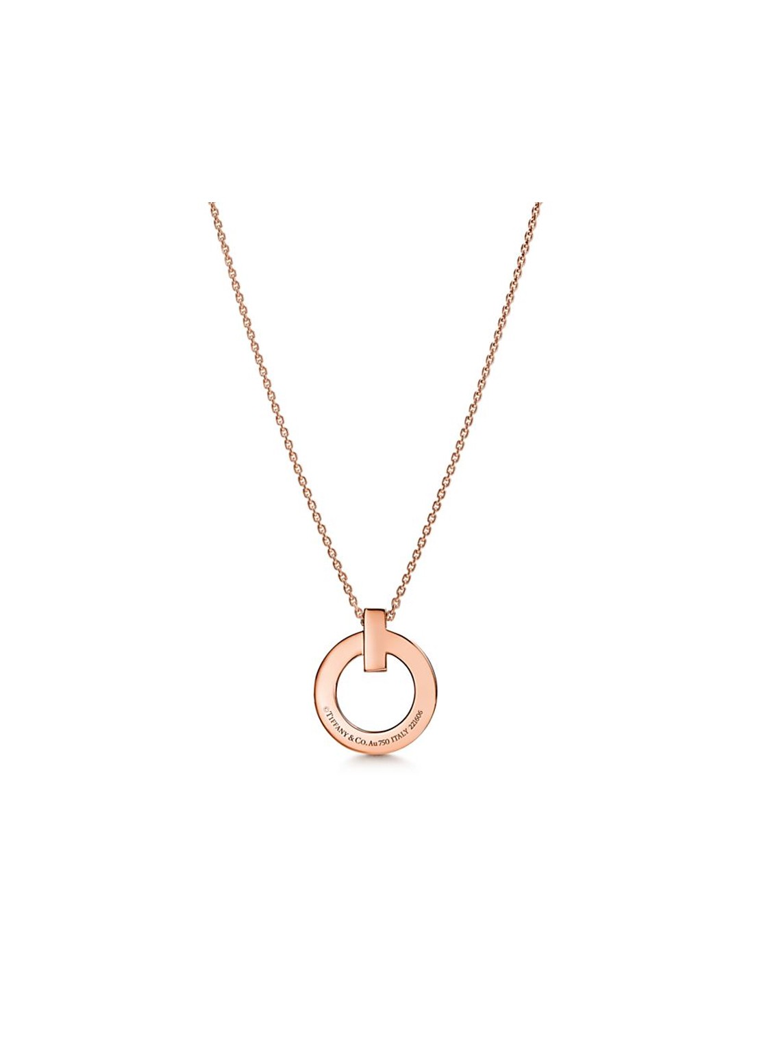 Tiffany & Co. Tiffany T T1 Small ketting van 18 karaat roségoud 76264 - detail 2 undefined