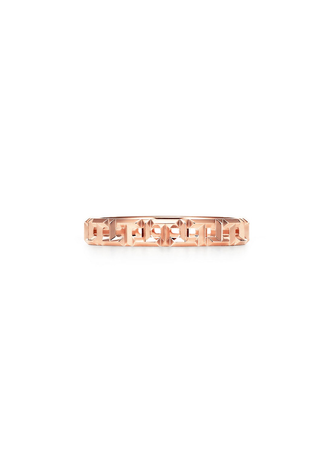 Tiffany & Co. Tiffany T True Narrow ring van 18 karaat roségoud 46717 - voorkant 4 undefined