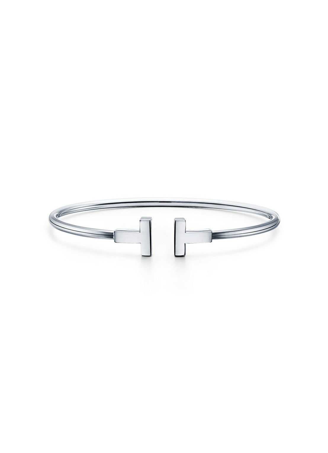 Tiffany & Co. Tiffany T Wire bangle van 18 karaat witgoud 69744 - voorkant 4 undefined