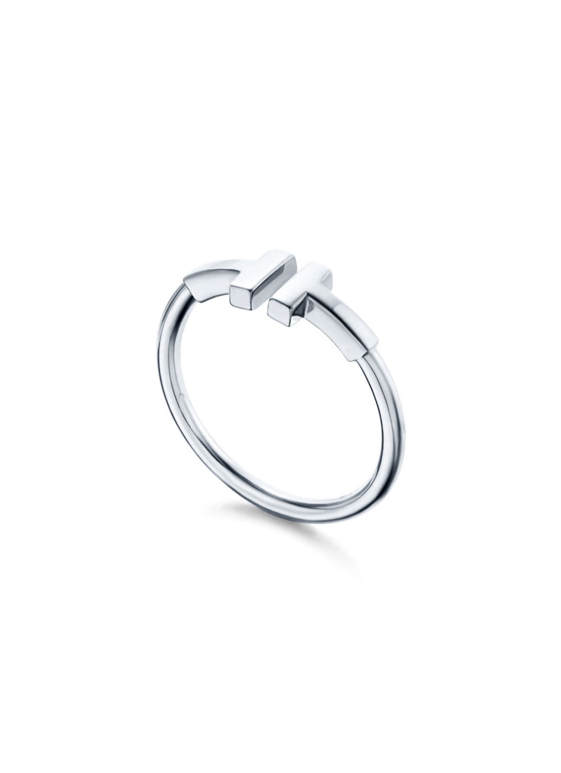 Tiffany & Co. Tiffany T Wire ring van 18 karaat witgoud 70635 - voorkant 5 undefined