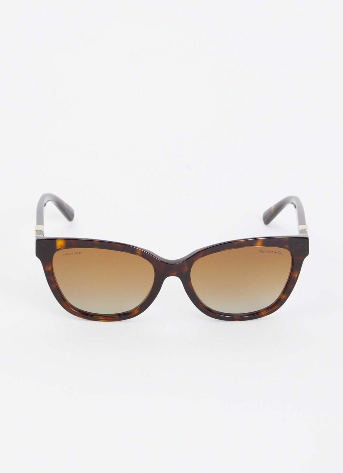 Tiffany & Co. Wayfarer zonnebril gepolariseerd TF4237B - detail donkerbruin