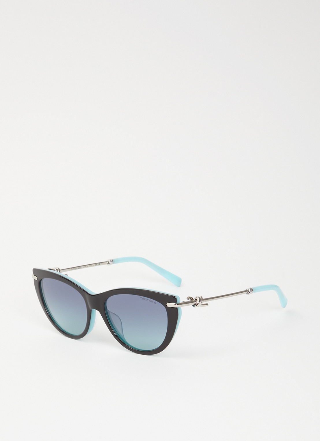 Tiffany & Co. Wayfarer zonnebril TF4253F - voorkant zwart