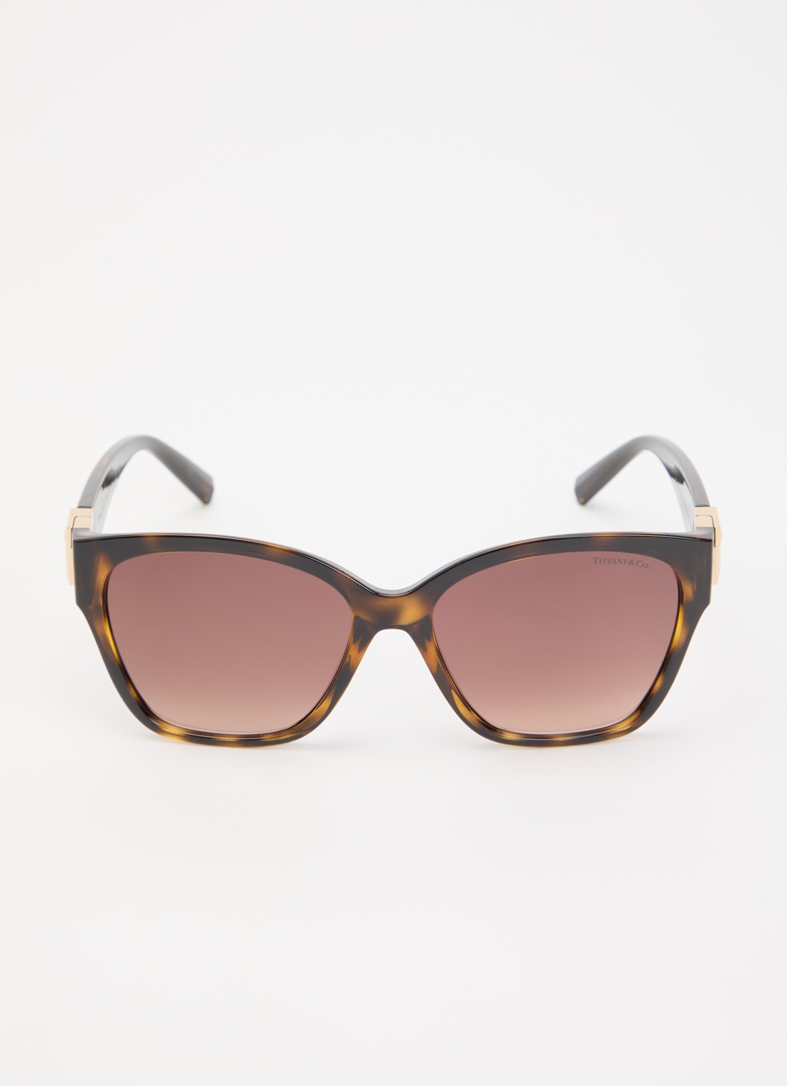 Tiffany & Co. Wayfarer zonnebril TF4254U - detail bruin