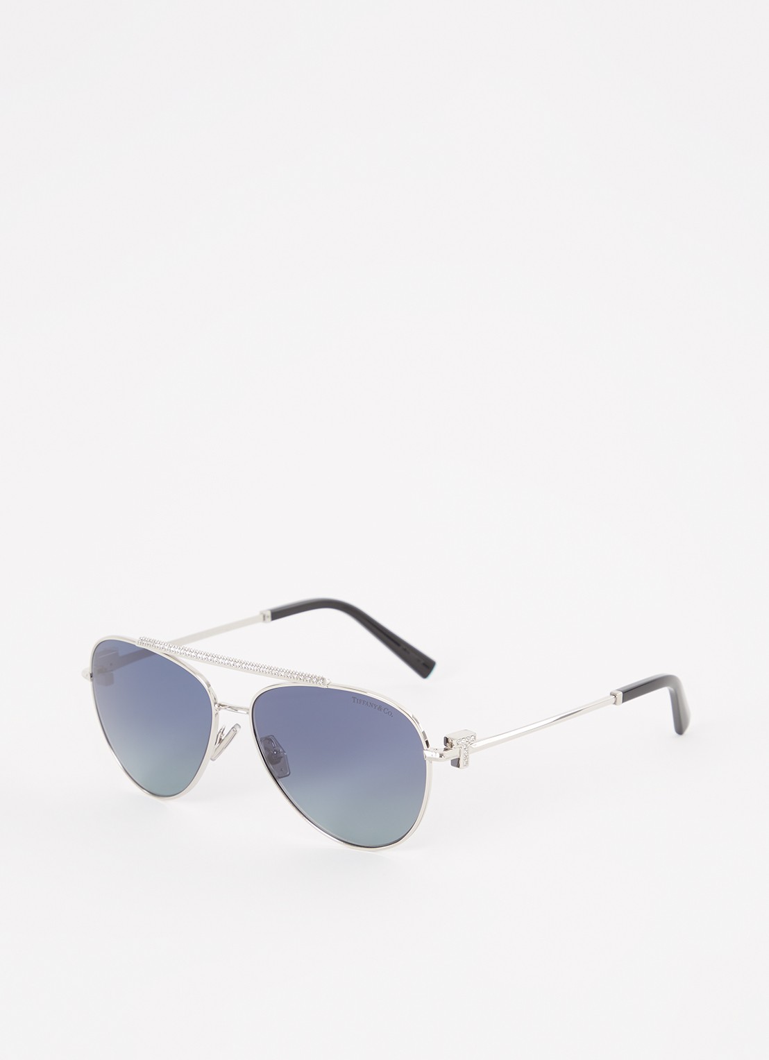 Tiffany & Co. Zonnebril gepolariseerd TF3101B - voorkant 4 zilver