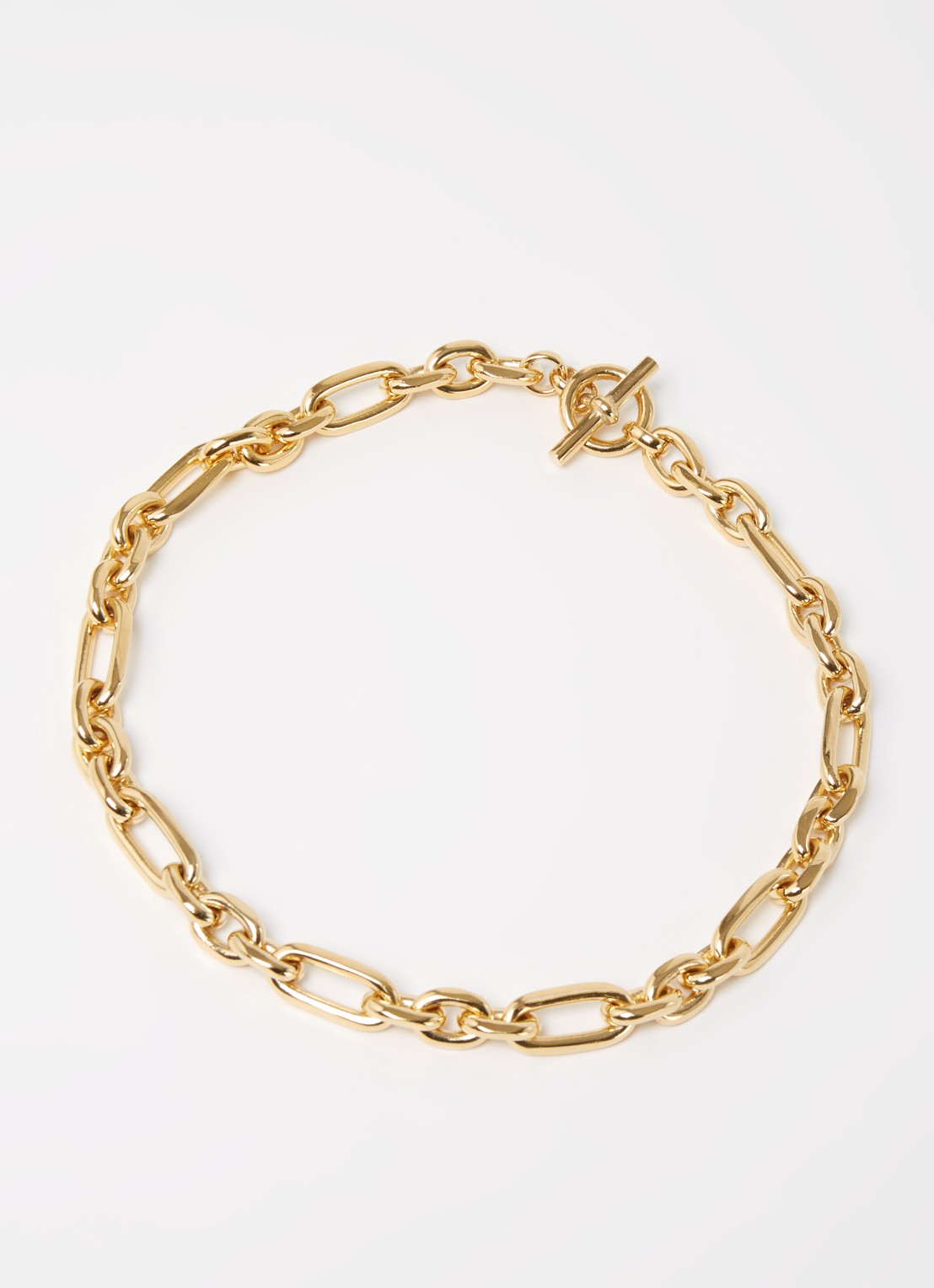 Tilly Sveaas Small Watch Chain schakelketting verguld - voorkant 2 goud