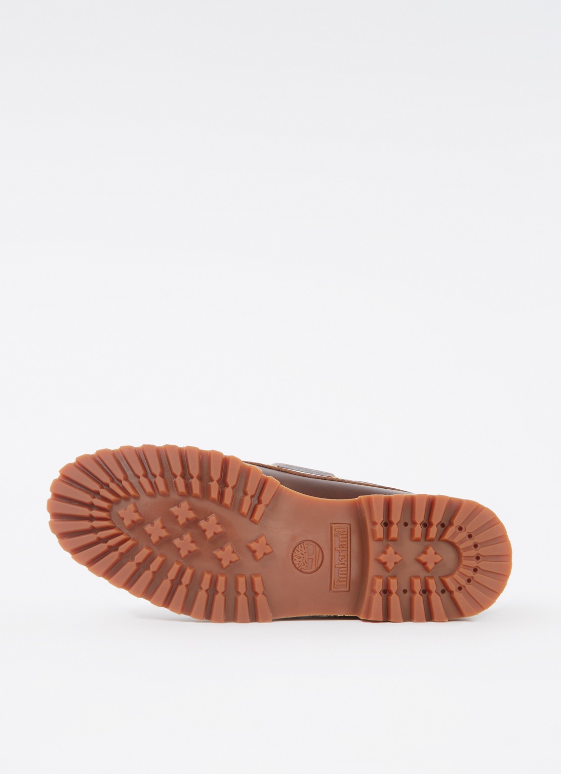 Timberland Authentic 3 Eye Classic bootschoen van leer - detail 4 bruin