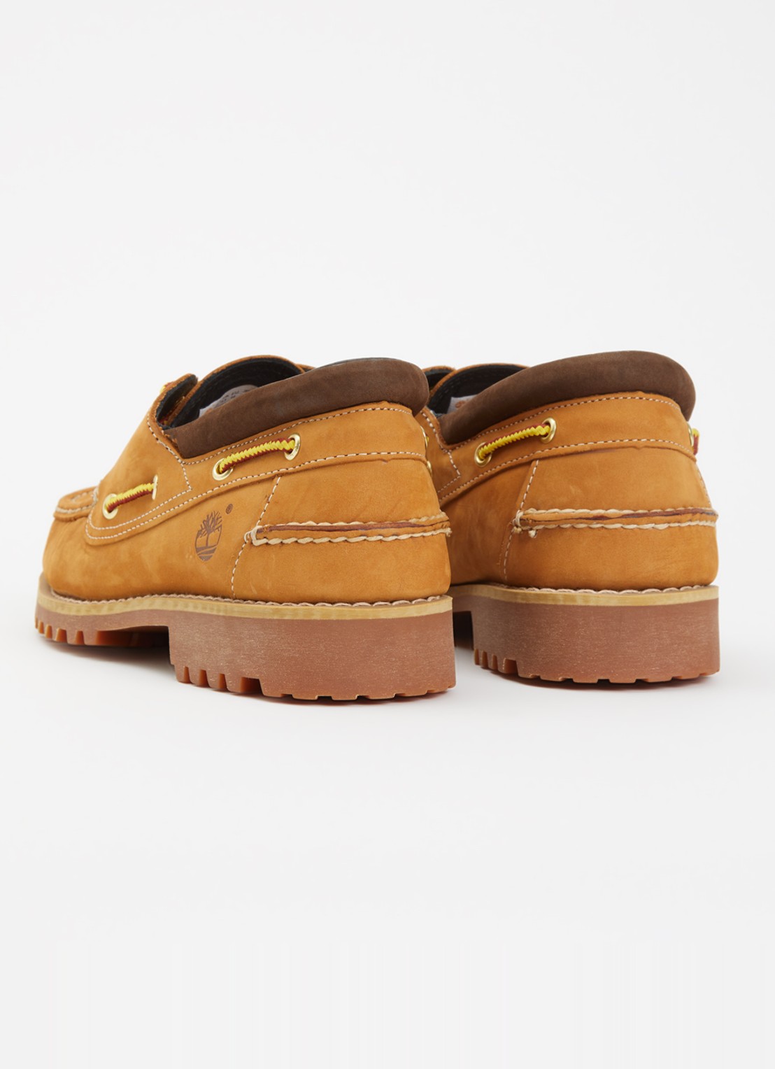 Timberland Authentic bootschoen van nubuck - achterkant 4 camel