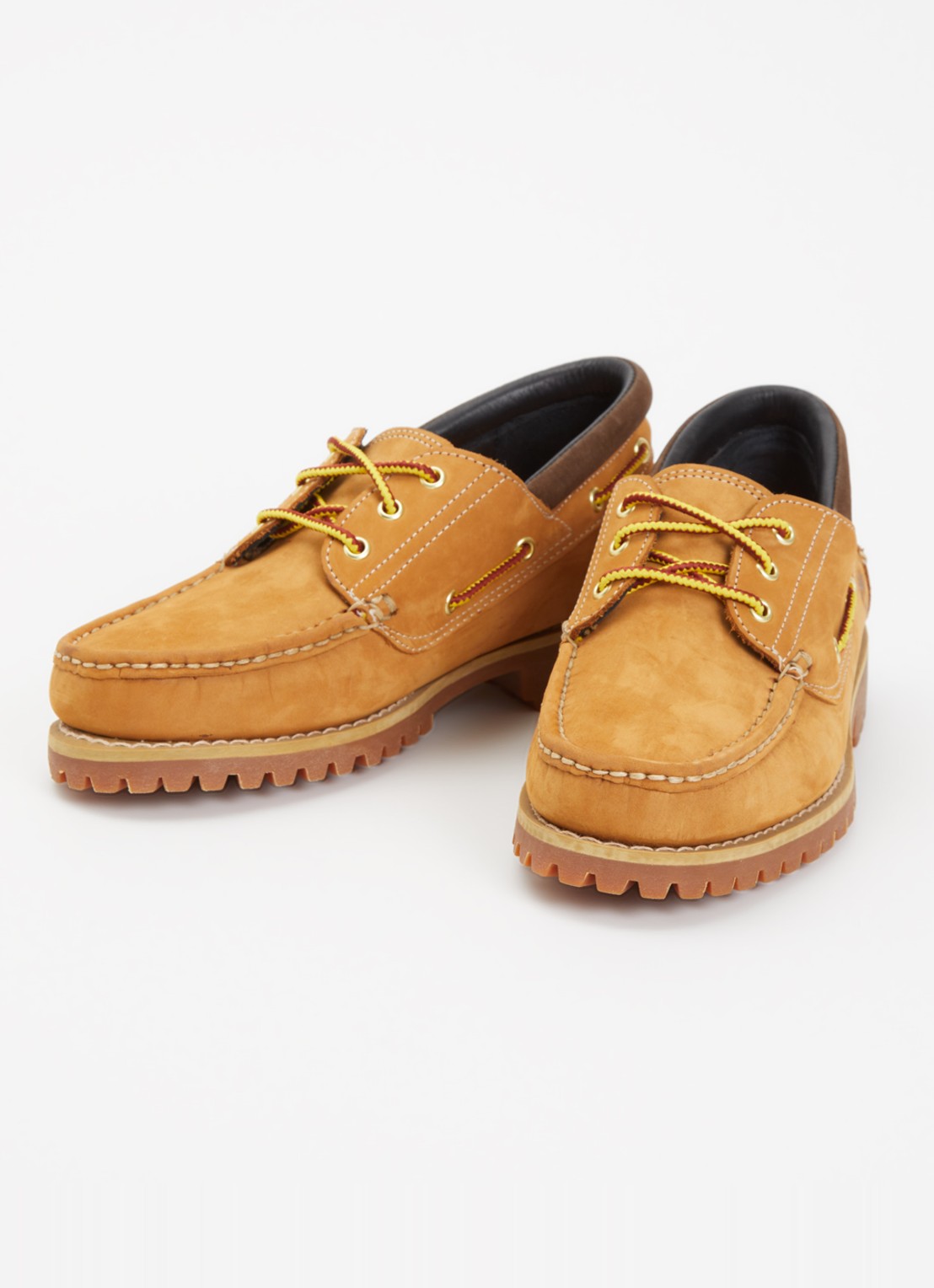 Timberland Authentic bootschoen van nubuck - detail camel