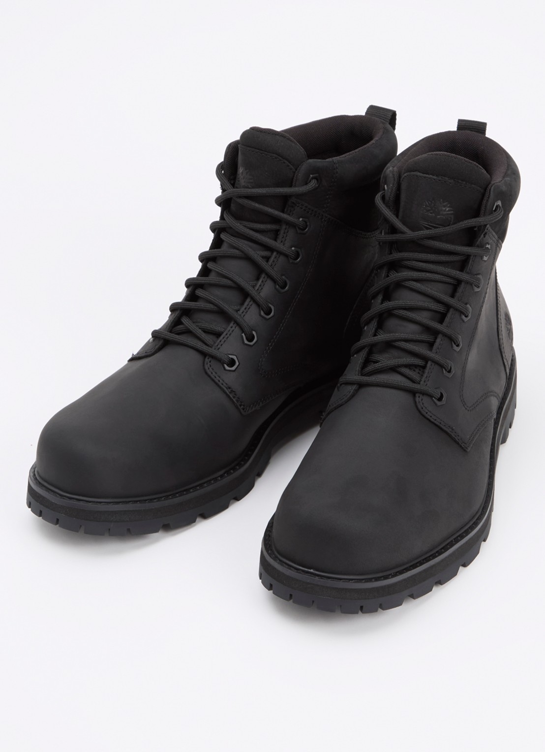 Timberland Britton Road veterboot van leer - detail 3 zwart