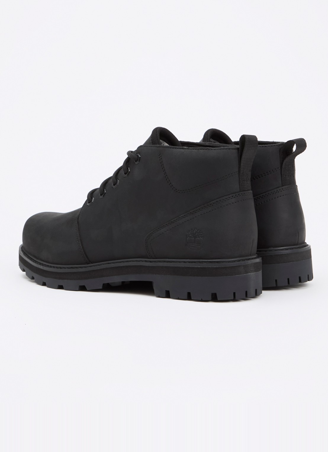 Timberland Britton Road veterboot van leer - achterkant zwart