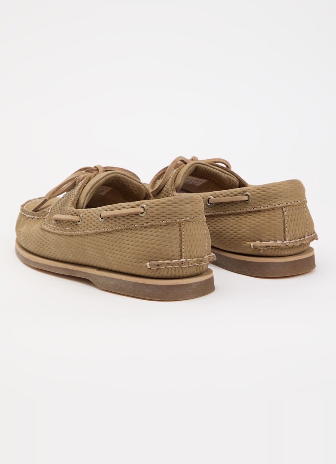 Timberland Classic bootschoen van leer - achterkant 2 camel
