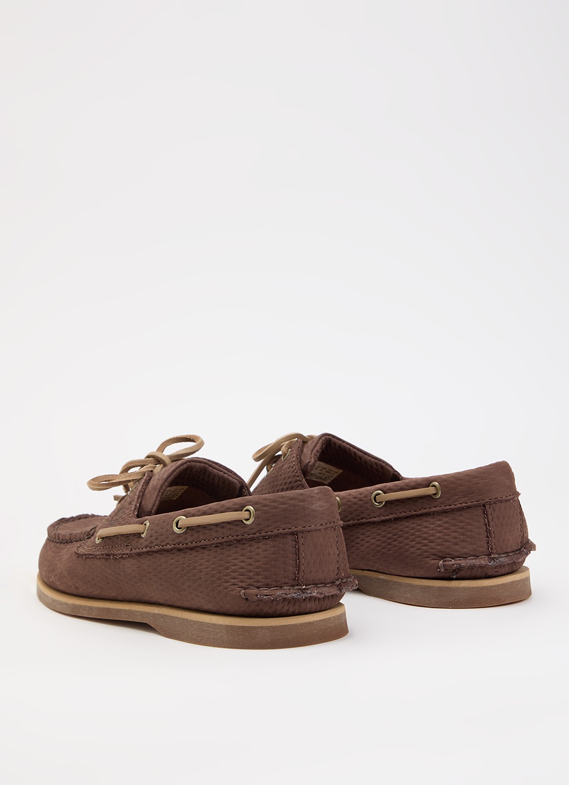 Timberland Classic bootschoen van leer - achterkant bruin