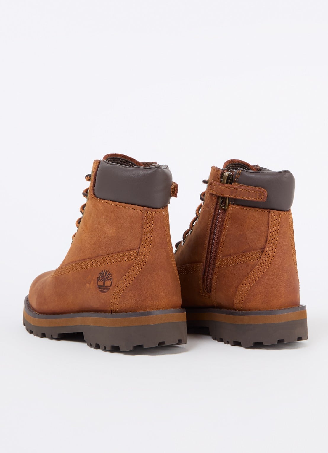 Timberland Courma veterboot van nubuck - achterkant 4 cognac