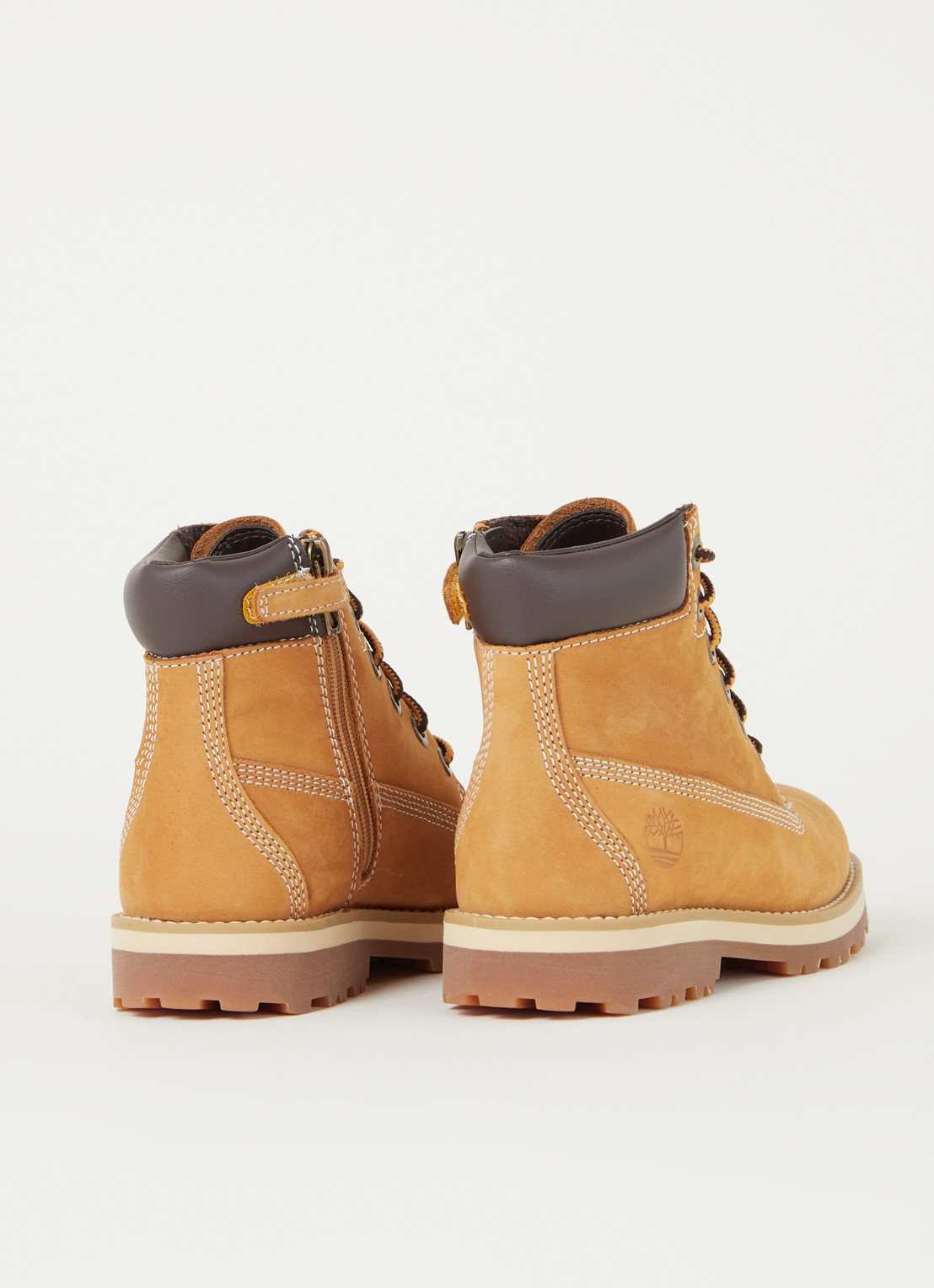 Timberland Courma veterboot van nubuck - detail 3 geel