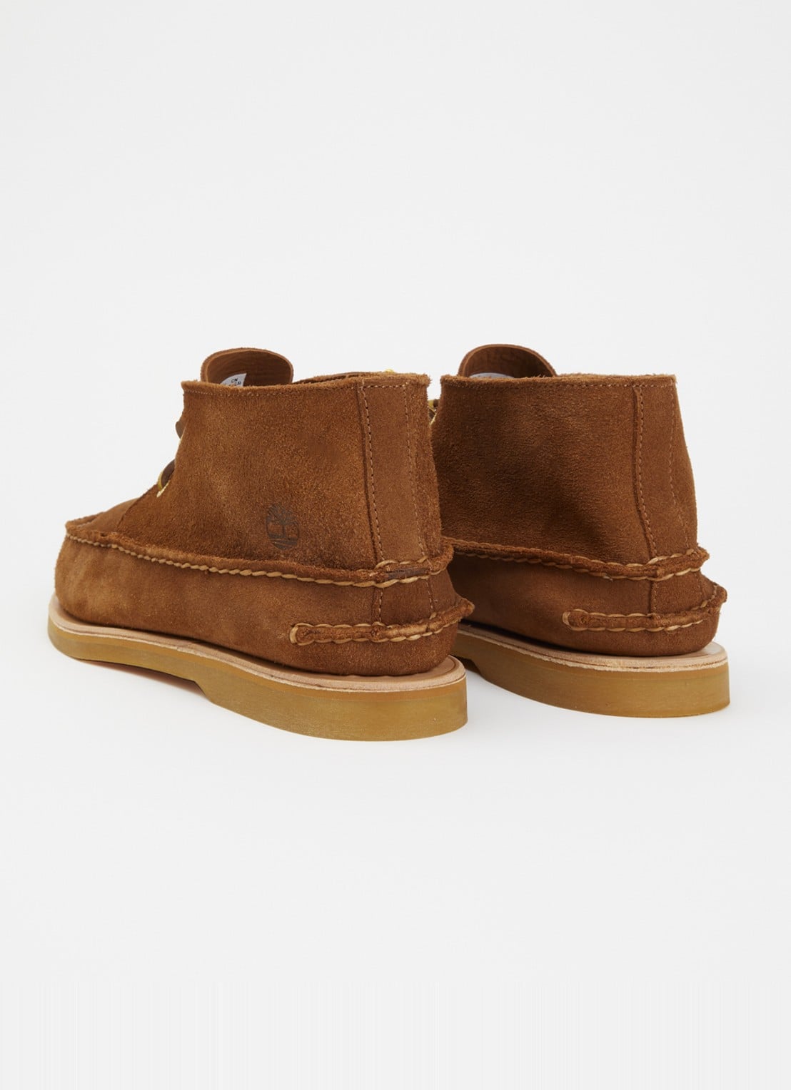 Timberland Crafted Boat veterschoen van suède - achterkant 5 bruin