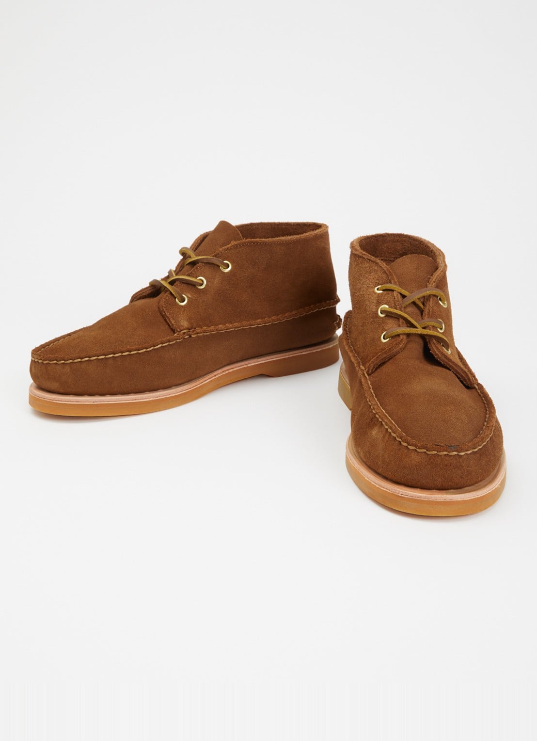 Timberland Crafted Boat veterschoen van suède - detail bruin