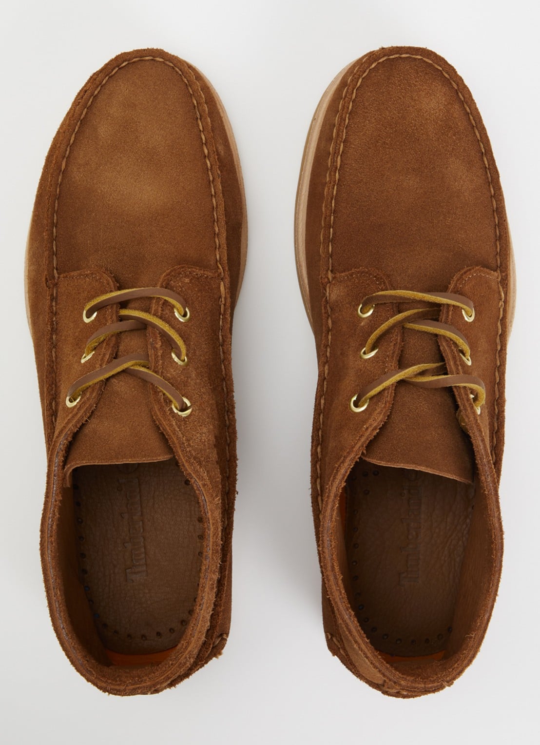Timberland Crafted Boat veterschoen van suède - detail 2 bruin