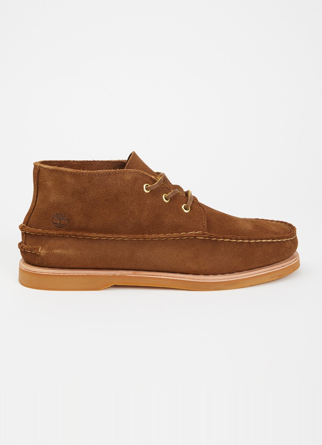 Timberland Crafted Boat veterschoen van suède - voorkant 4 bruin