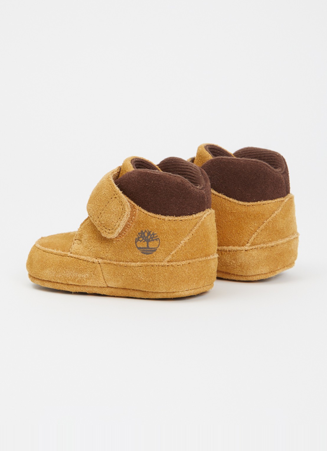 Timberland Crib Bootie babyslofje van suède - achterkant camel