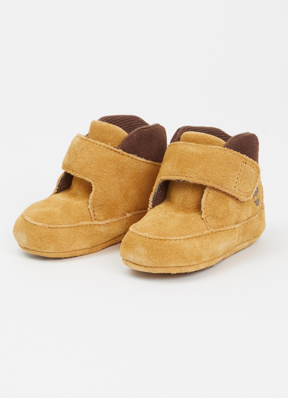 Timberland Crib Bootie babyslofje van suède - voorkant 4 camel