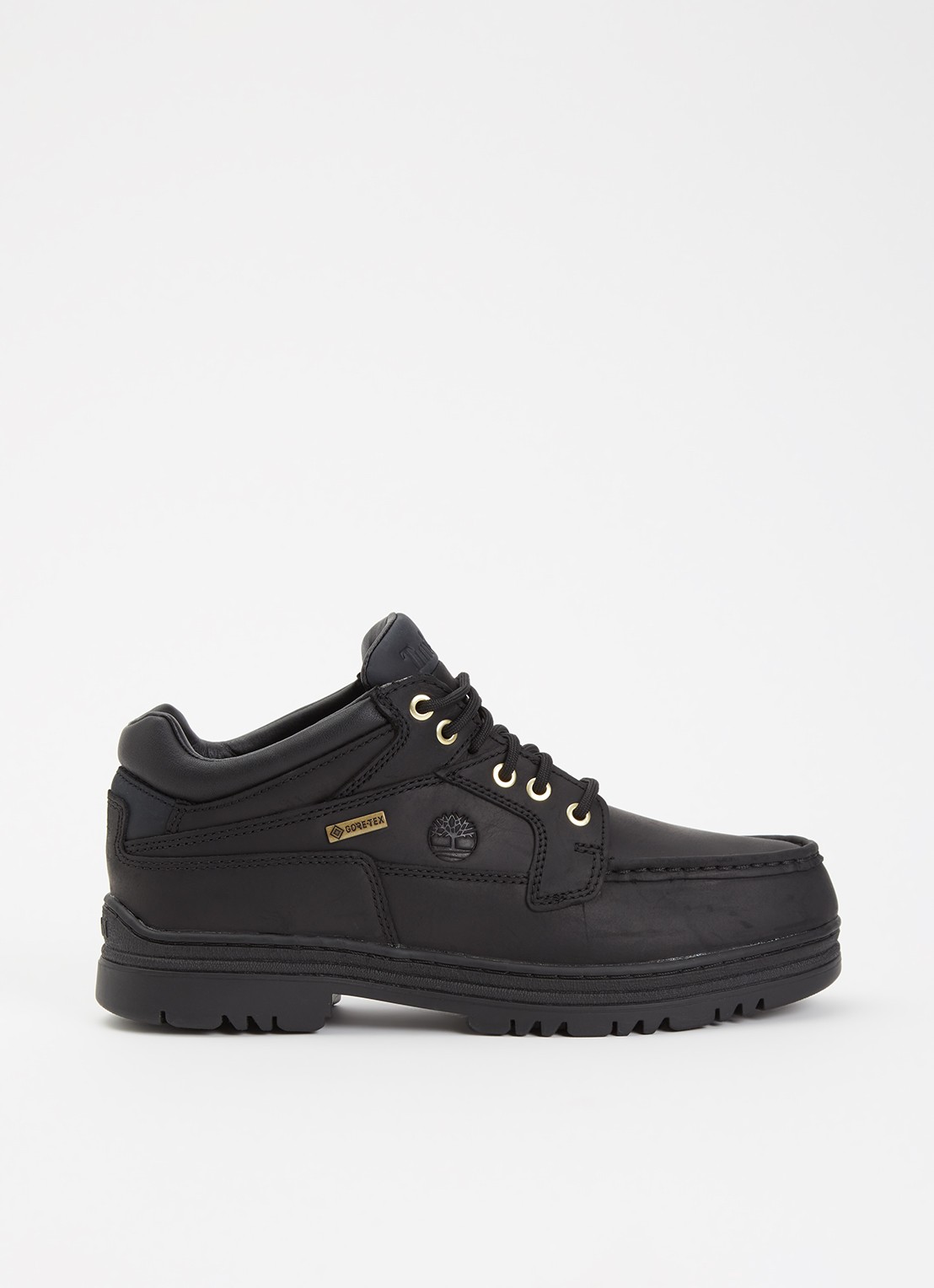 Timberland Heritage veterschoen van leer - voorkant zwart