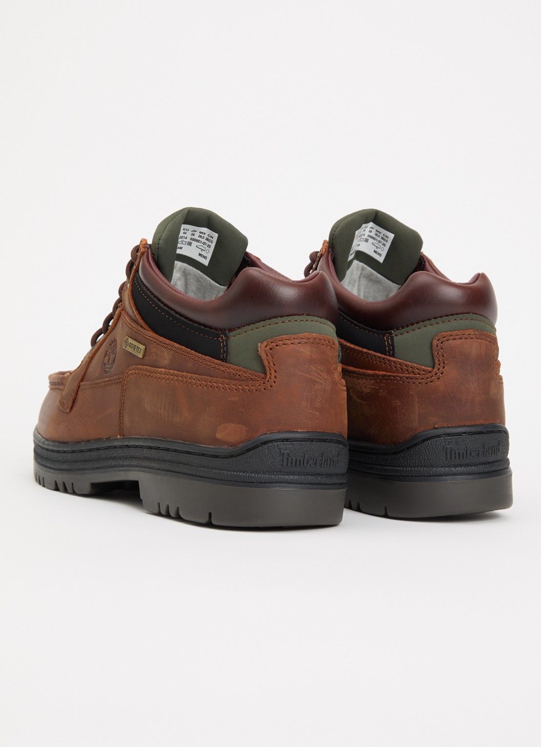 Timberland Heritage veterschoen van nubuck - achterkant 2 roestbruin