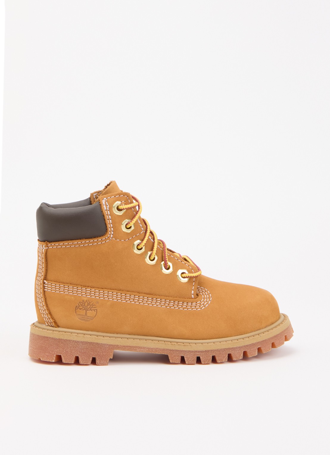 Timberland Premium 6 Inch veterboot van nubuck  - voorkant 8 camel