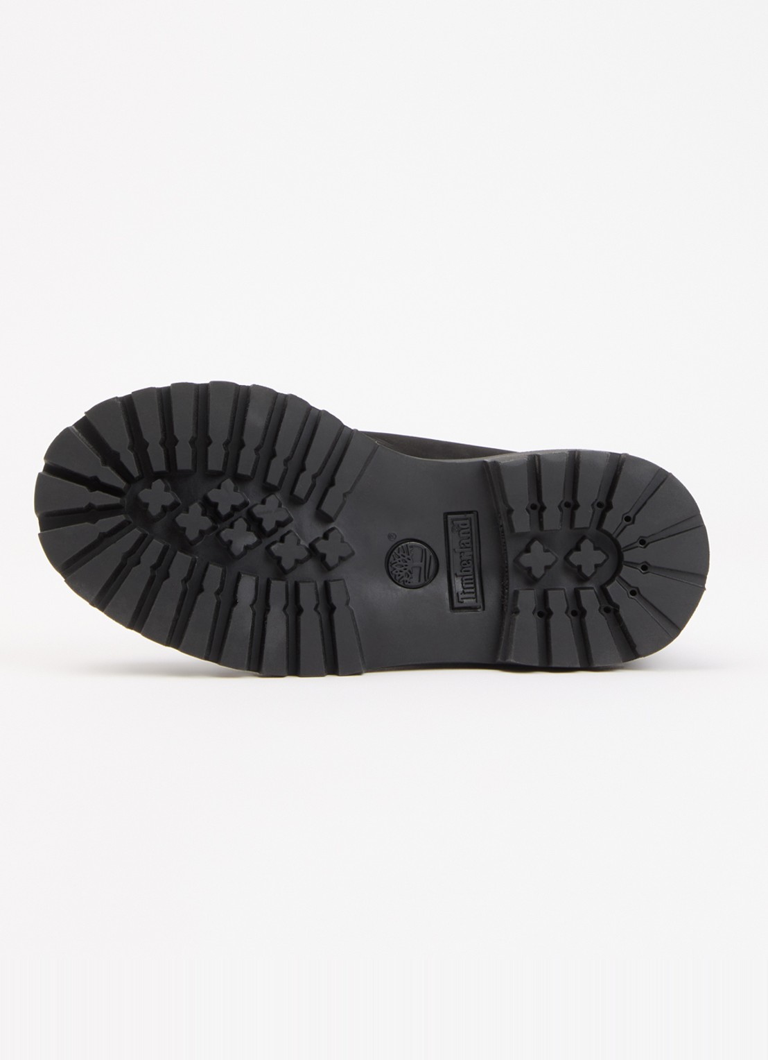 Timberland Veterboot van leer van nubuck - detail zwart