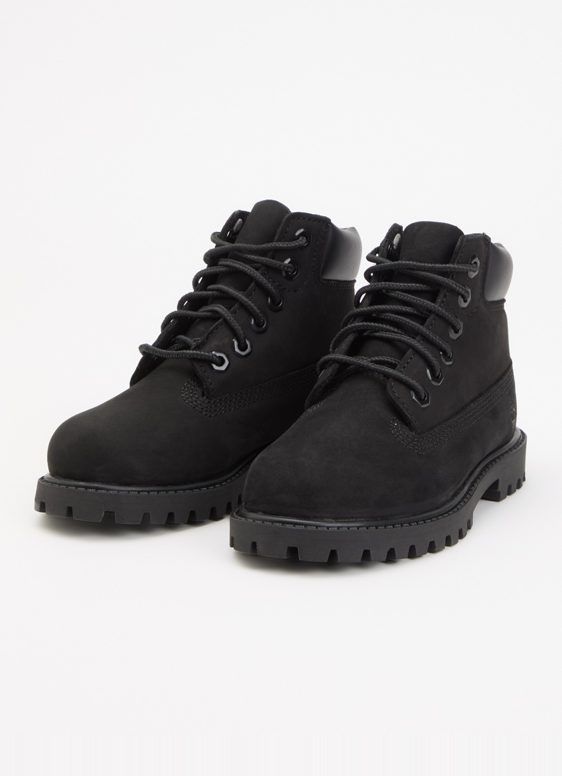 Timberland Veterboot van leer van nubuck - voorkant 5 zwart